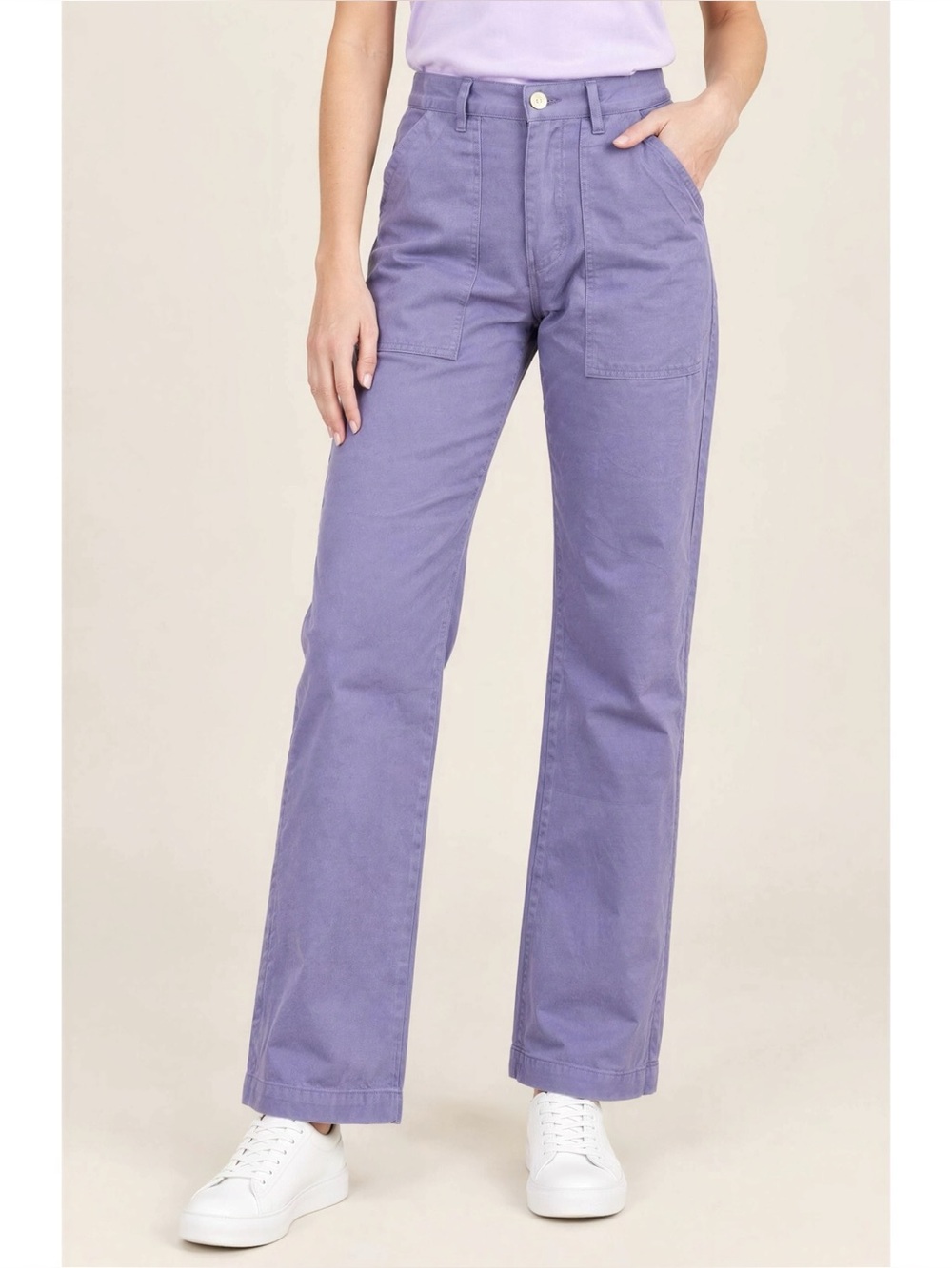 BIG BUD PRESS Work Pants, Faded Grape, Small